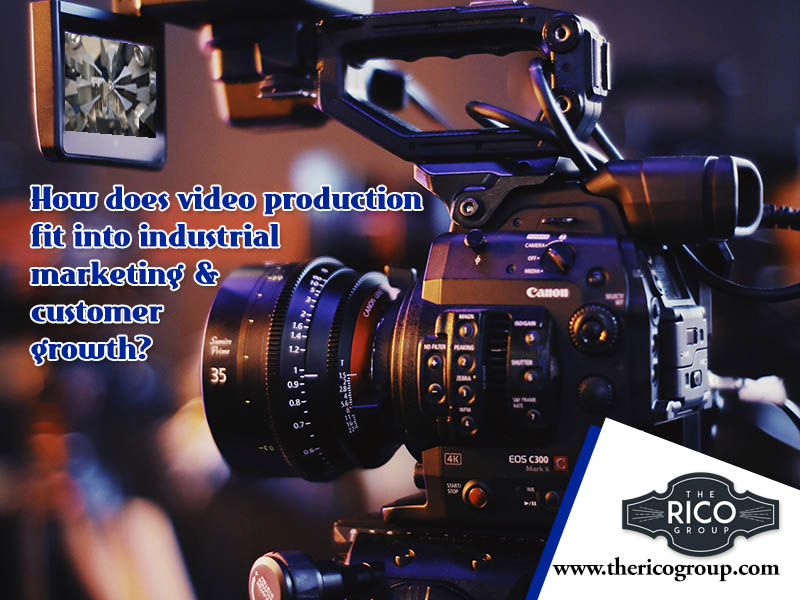 How does video production fit into industrial marketing & customer growth?