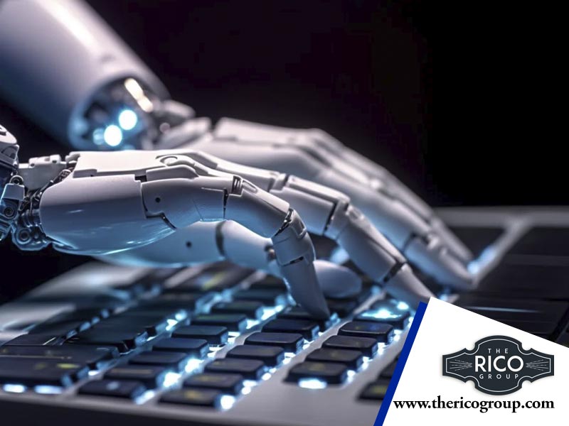 Industrial content creation in the era of AI writing tools